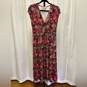 Boden Vanessa Wrap Jersey Maxi Dress | size 6p